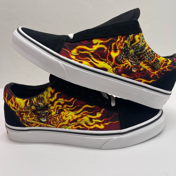 Vans Shoes - Vans WMNS Old Skool
(Samurai Rising)Black /True White Sneakers 
VN0A3WKT44l